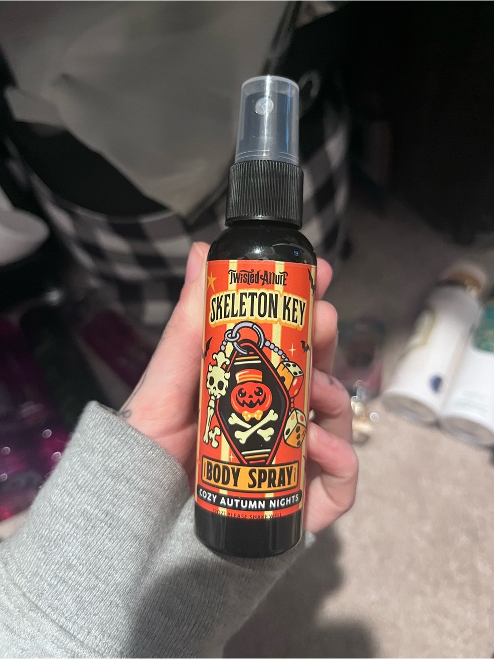 Twisted Allure Skeleton Key Body Spray